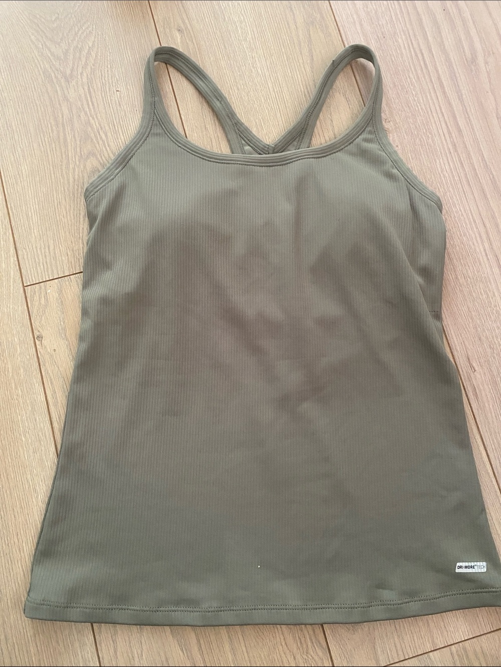 Women’s Olive Green Racerback Tank Top